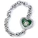MLB Women's MH-OAK Heart Collection Oakland Athletics Watch
