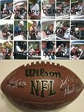2011 OAKLAND RAIDERS TEAM,SIGNED,AUTOGRAPHED,NFL FOOTBALL WITH PROOF + COA