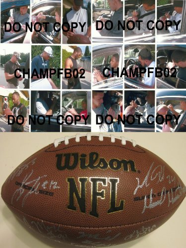 2011 OAKLAND RAIDERS TEAM,SIGNED,AUTOGRAPHED,NFL FOOTBALL WITH PROOF + COA