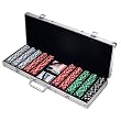 Trademark Poker 500 Dice Style 11.5-Gram Poker Chip Set