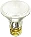 Sylvania 15908 50 Watt PAR20 Narrow Flood Light Bulb 30 Degree Beam Spread 120 Volt Dimmable 2850 Warm White - 2 Pack