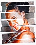 IMAGE OF Limited Edition Artwork, Theme: Sport & Entertainment, Oil on Canvas, Custom Order: Completely Handpainted Painting from Motif #75315, Free to Choose Realistic or Impressionistic Style, Stripes size: No Stripes At All Or Choose S/M/L/XL/XXL, Unframed, Canvas Size 15