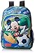Fast Forward Boys Little Boys' Mickey Mouse 3D Eva Molded Backpack, Blue/Black/Green, 16x12x5