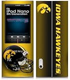 iPod Nano 5G Skin Iowa Hawkeyes Helmet Skin and Screen Protector Kit by WraptorSkinzTM