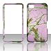 2D Pink Camo Tree Real Tree Blackberry Z10, BB 10 Z 10 Case Cover Hard Phone Case Snap-on Cover Rubberized Touch Protector Cases