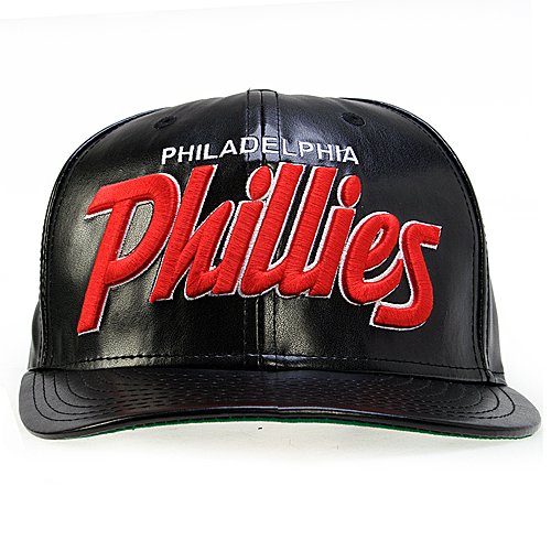 NEW ERA 9FIFTY PHILADELPHIA PHILLIES FITTED HAT NEA-TEAMPHI (ONE, BLACK / RED)