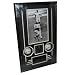 Yogi Berra and Don Larsen Framed Autographed/Hand Signed MLB Baseballs with New York Yankees Perfect