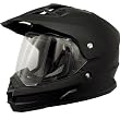AFX FX-39DS Dual Sport Motorcycle Helmet Flat Black DS (Large 0110-2451)