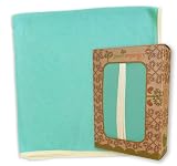 Pixel Organics 100% Certified Organic Waffle Weave Swaddling Blanket in Sky