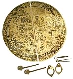 Chinese Cabinet Face Plate -Etched Brass, 9.5