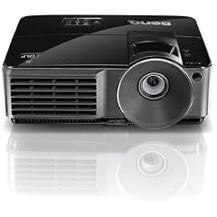 BenQ MS513 DLP-Projektor (Kontrast 10000:1, 2700 ANSI Lumen, SVGA 800 x 600 Pixel) HDMI) schwarz