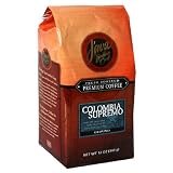 Java Trading Company Colombian Supremo, 12-Ounce Bags (Pack of 6)