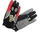 image and picture of JT Xgripz Neo Paintball Gloves - Red / Black