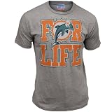 Dolphins For Life Shirt (Steel Heather)