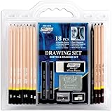 Pro Art 18-Piece Sketch/Draw Pencil Set