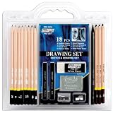 Pro Art 18-Piece Sketch/Draw Pencil Set ~ PRO ART