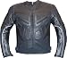 Apparel : MOTORCYCLE SPEED RACING ARMOR LEATHER JACKET Gray GM