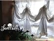 Vintage Battenburg Adjustable BAlloon Shade Curtain
