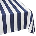 DII Seaside Awning Strip Tablecloth