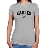 NCAA Eastern Washington Eagles Ladies Ash Logo Arch T-shirt