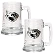 Atlanta Thrashers 2pc 15oz Glass Tankard Set- Primary Logo NHL Hockey