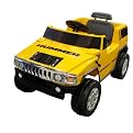 National Products H2 Hummer 6V Battery-Operated Ride-On Toy - Yellow
