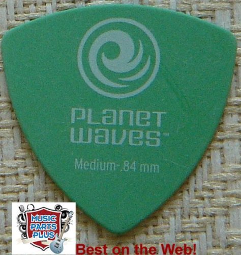 10 Planet Waves Guitar Picks Duralin Green .84mm Wedge