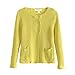 Richie House Girls' Double Row Buttons Cardigan Sweater Size 3Y-10Y RH0773