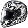 HJC Hellion Men's CL-16 On-Road Motorcycle Helmet w/ Free B&F Heart Sticker Bundle - MC-5