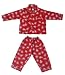 How To Measure Bra Sizes : Boys Girls Pajamas Red Penguins Cotton Knit