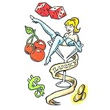 Martini Madness Temporary Tattoos