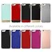iPhone 6s Case, Perfect Fit & Soft Interior, CaseCrown Lux Glider (Black Obsidian)