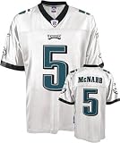 Donovan McNabb Youth Jersey: Reebok White Replica #5 Philadelphia Eagles Jersey