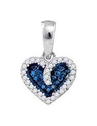 0.10CT-DIA HEART PENDANT