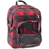 JanSport Big Student Classics Series Daypack (Red Tape Kurt Plaid)