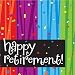 Creative Converting Milestone Celebrations Luncheon Napkins, 16-Count, Happy Retirement