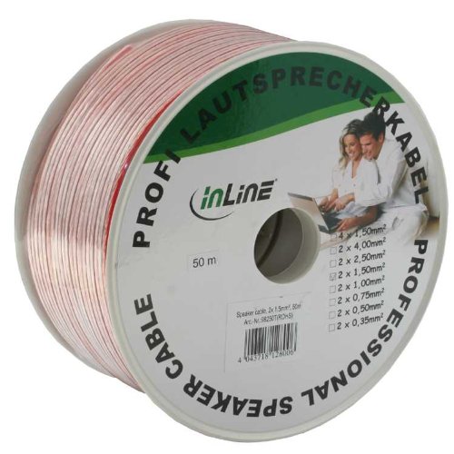 InLine Lautsprecherkabel, 50m Preisvergleich