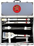 Maryland Terrapins Logo 8 Piece Barbeque Tool Set w/ Case