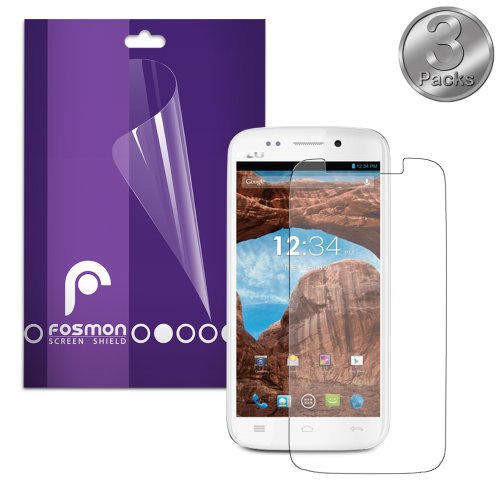 Fosmon Anti-Glare (Matte) Screen Protector Shield for BLU Life One L120 - Retail Packaging (3 Pack)