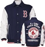 Boston Red Sox Commemorative Wool and Leather Varsity Jacket