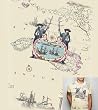 Cartography On A Dollar A Day Men's T-shirt