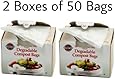 Norpro 85 Recyclable Bags, (2 Boxes of 50 Bags)