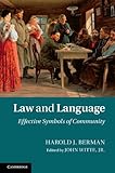 Law and language : effective symbols of community