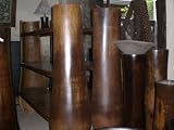 PALM TRUNK SHELVES 3 LEVELS - ISLAND DECOR