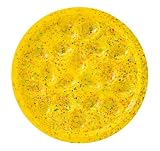 Zak Designs Eggplate Yellow Confetti