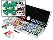 Custom Poker chip Set w/3 Initials Printed on the chips. Includes 500 11.5 gram chips, case & more.
