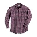 Carhartt S193 Long-Sleeve Chambray Plaid Shirt