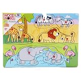 Safari Wooden Peg Puzzle