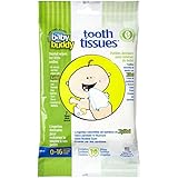 Baby Buddy Tooth Tissues Dental Wipes, Bubble Gum, 30 Count