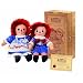 12" Raggedy Ann and Andy Collectors Set